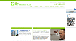 Desktop Screenshot of aplusled.net