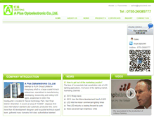 Tablet Screenshot of aplusled.net